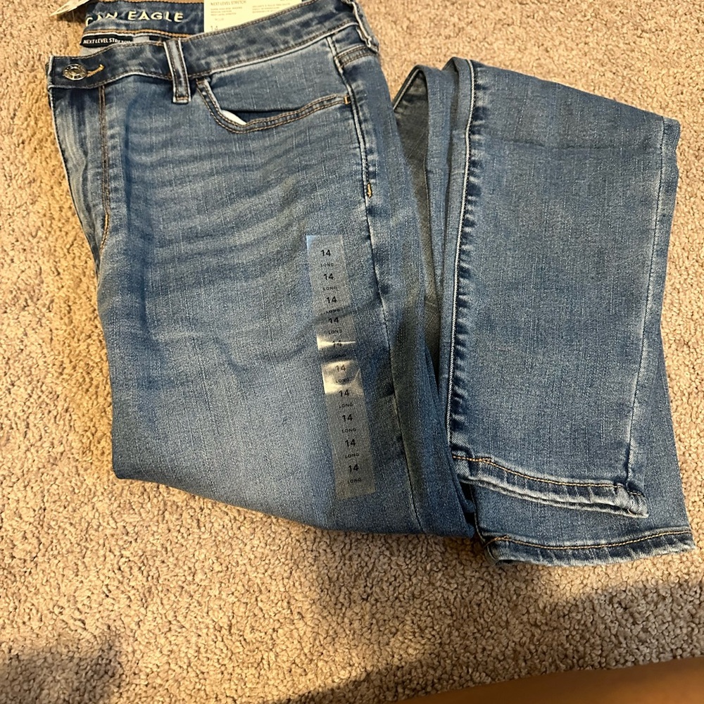 American Eagle Outfitters Men's Blue Jeans